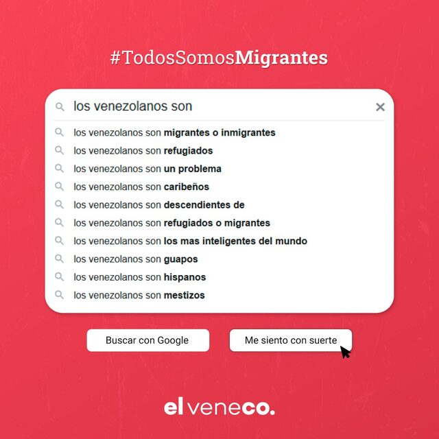 Pieza de la campaña El Veneco